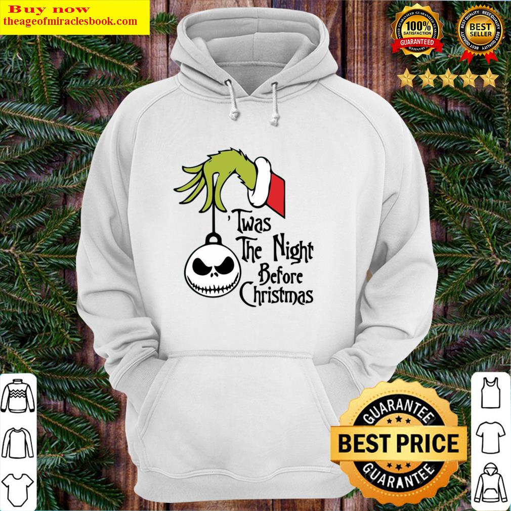 jack skellington the night before christmas hoodie