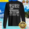 labor representative t multitasking certified job gift item tee sweater