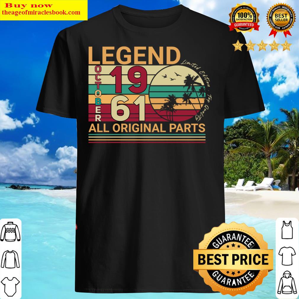 Legend In October 1961 Vintage Shirt