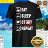 lifting instead of studying shirt