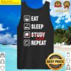 lifting instead of studying tank top
