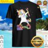 mechanical unicorn dabbing shirt