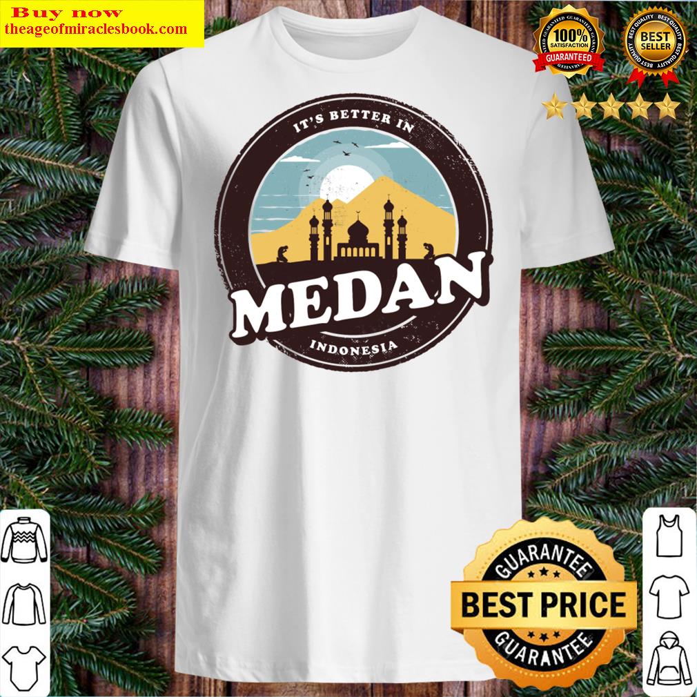 Medan Indonesia Mosque Design Shirt