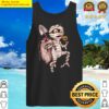 mummy halloween pumpkin tank top