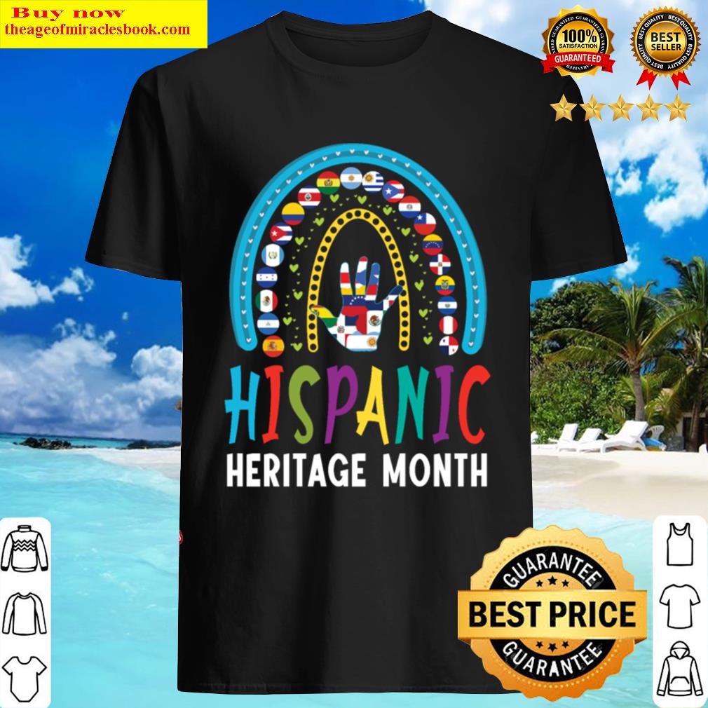 National Hispanic Heritage Month Latin Flags Shirt