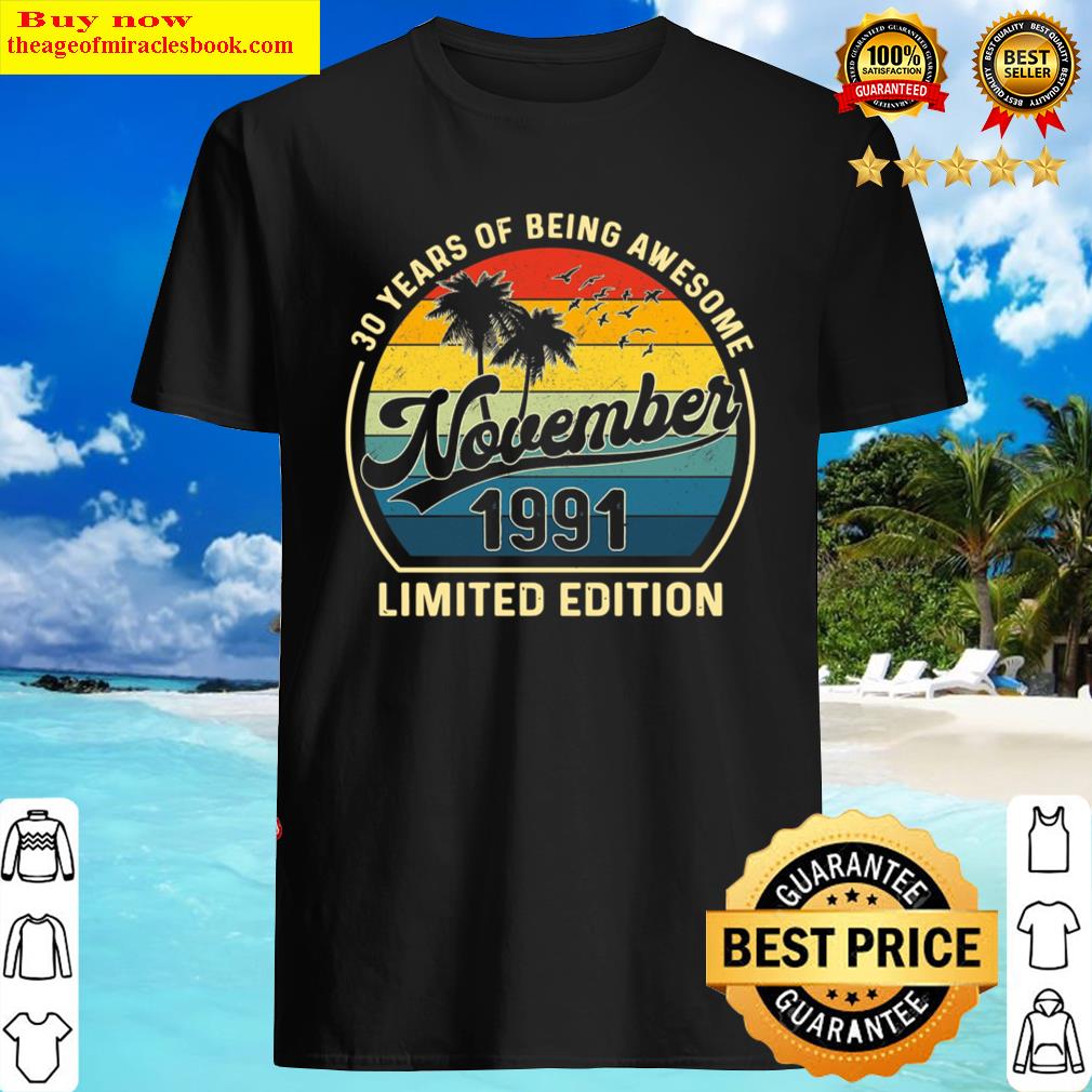 November 30th Birthday Shirt November 30th Birthday Shirt