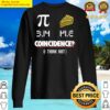 pi day pun science funny sweater