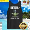 pretend im a pineapple owl tank top