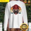 pug dog retro vector illustration sweater
