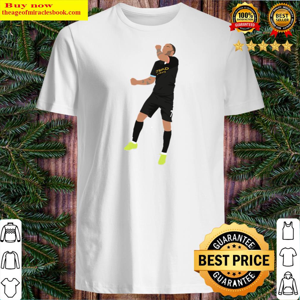 Raheem Sterling Celebrating Hat Trick Shirt Raheem Sterling Celebrating Hat Trick Shirt