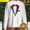realistic tuxedo t sweater