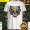 skull with mushrooms shirt