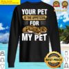 snake pet snake lover sweater