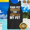 snake pet snake lover tank top