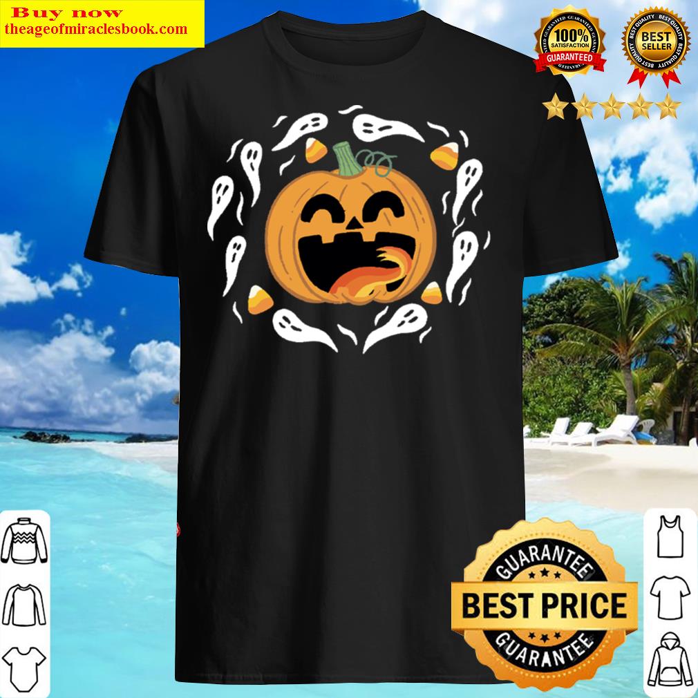 Spooky Halloween Pumpkin T-shirt