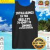 stephen hawking intelligence tank top