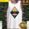 tent with campfire tank top