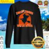 thick thighs witch vibes comical design sweater