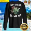 turtles i dont get older i level up sweater