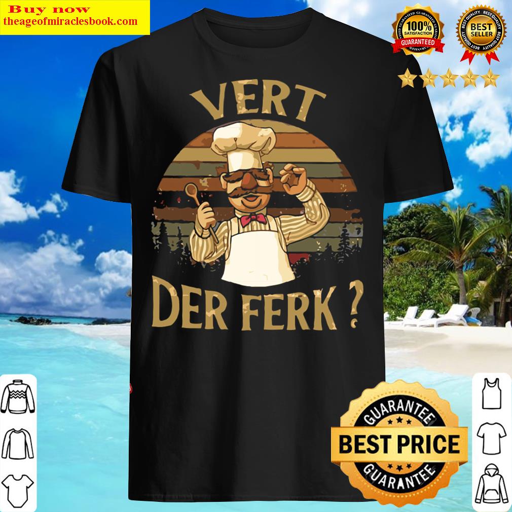 Vert Der Ferk Retrocolor Shirt Vert Der Ferk Retrocolor Shirt