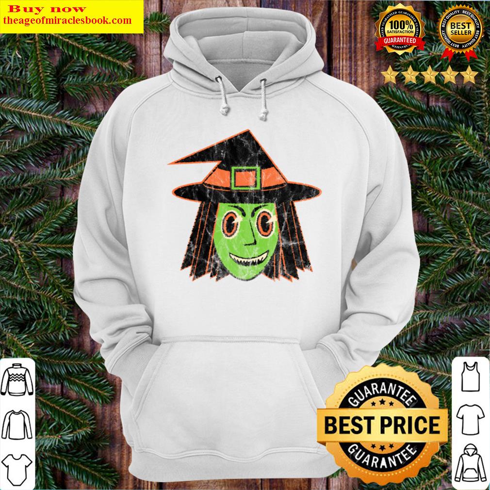vintage halloween witch hoodie