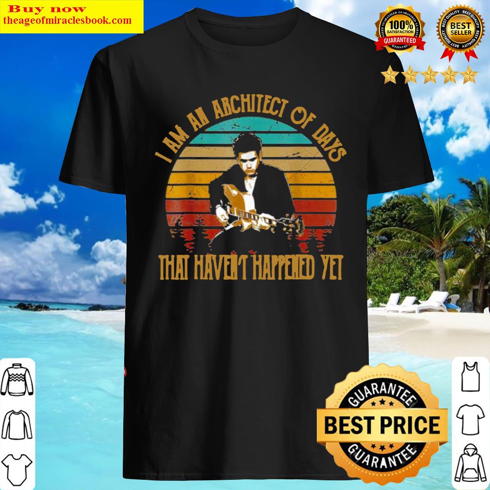Vintage John Mayers I Am An Architect Shirt Vintage John Mayers I Am An Architect Shirt