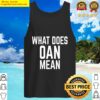 what does oan mean tank top