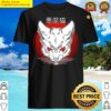 white demon cat shirt