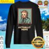 actually nope sweater