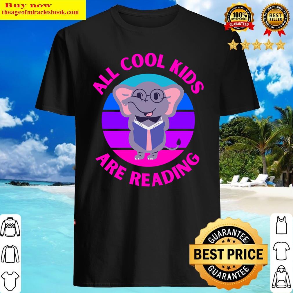 All Cool Kids Are Reading Shirt All Cool Kids Are Reading Shirt