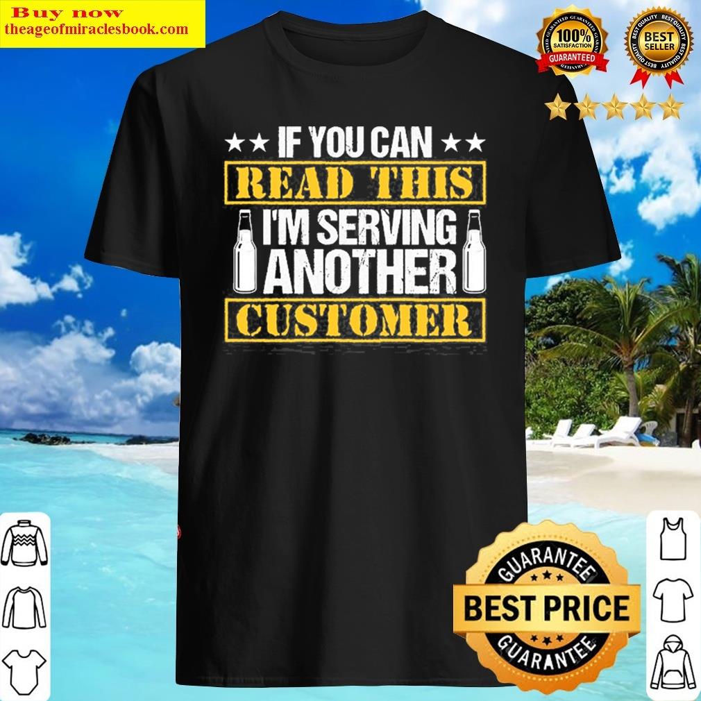 Bartender Apparel For Barkeepers And Mixologists Shirt