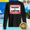 beware of carter sweater