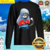 boxing cat sweater
