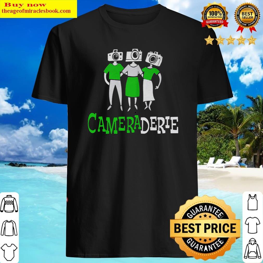 Camera Derie Clothing And Cap Shirt