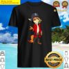 captain red fox pirate fox shirt