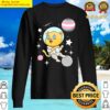 cat in space demigirl pride sweater