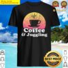 coffee and juggling shirt
