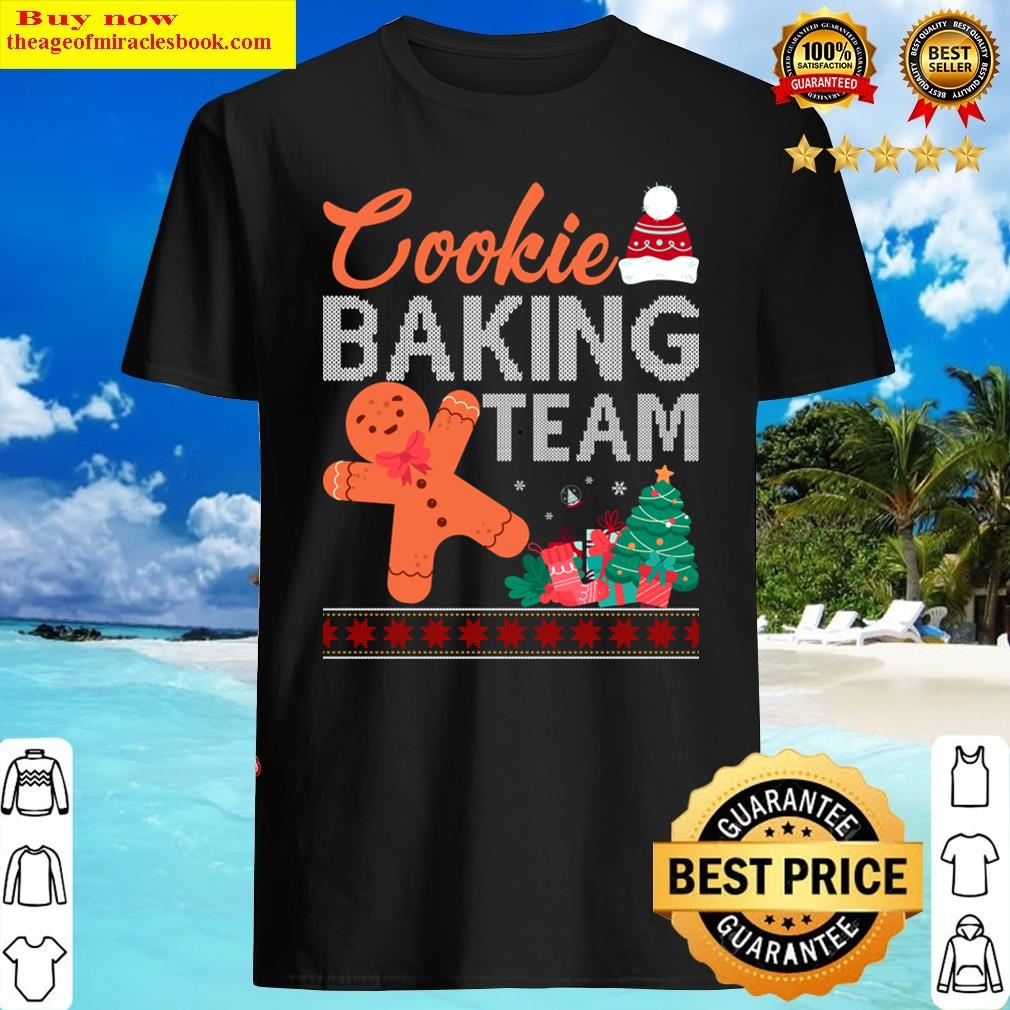 Cookie Baking Team Christmas Shirt