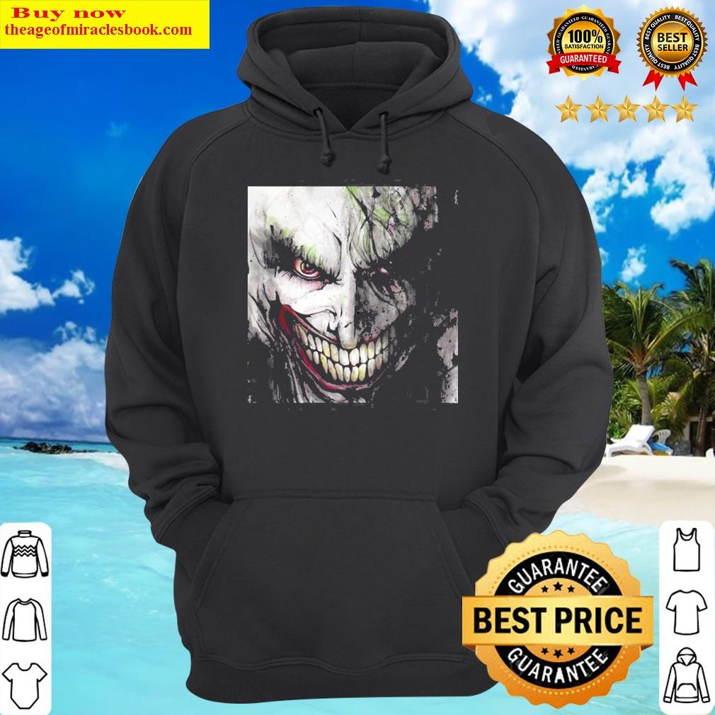 crazy clown detail essential hoodie