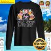 cute sunflower slp speech language pathologist sweater