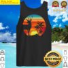 deer retro sunset tank top