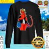demon cheerleader sweater