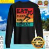 eat sleep run repeat sweater