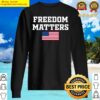 freedom matters 2 sweater