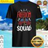 freedom squad typography quote shirt
