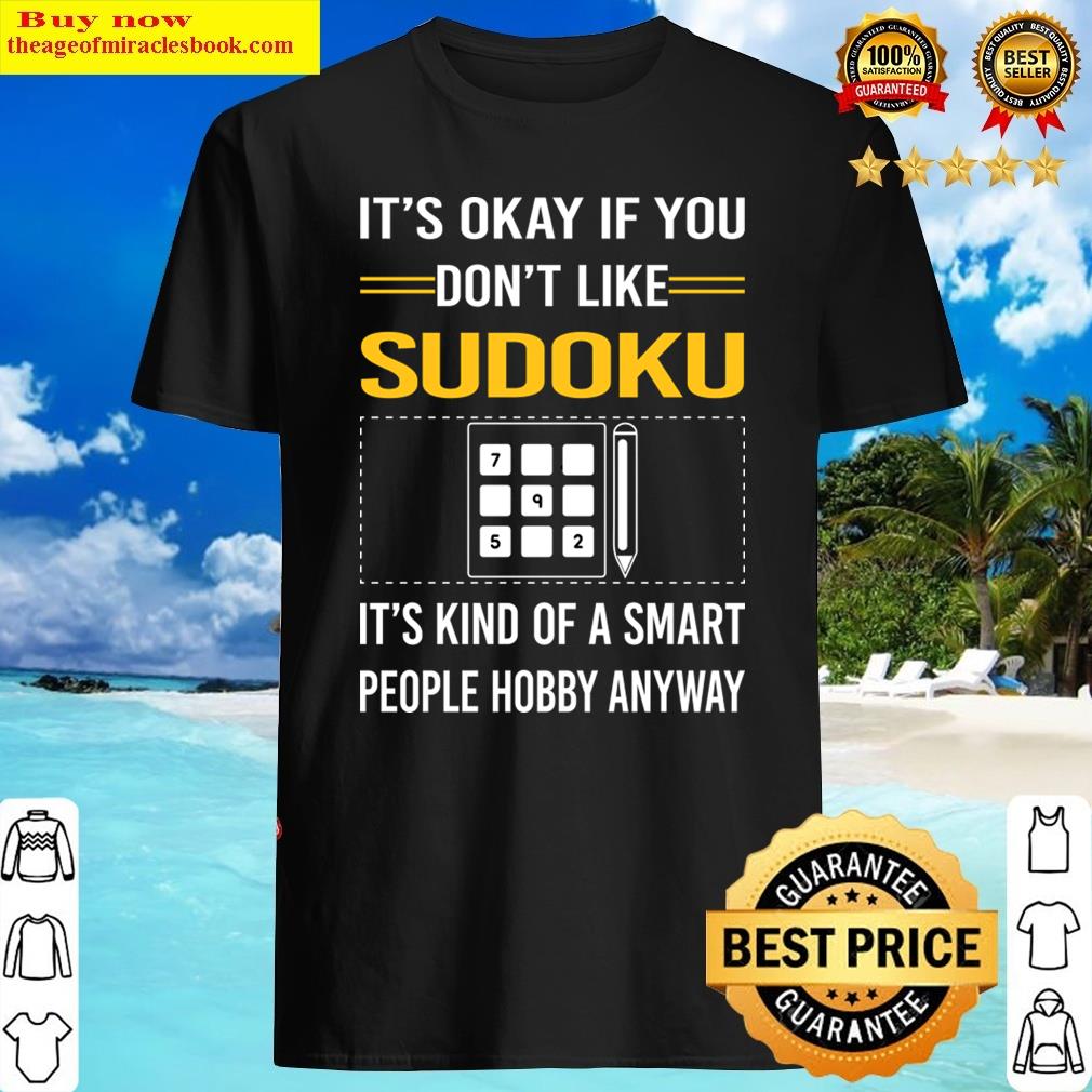 Funny Smart People Sudoku Shirt Funny Smart People Sudoku Shirt