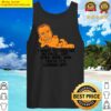 garfield cage face off tank top