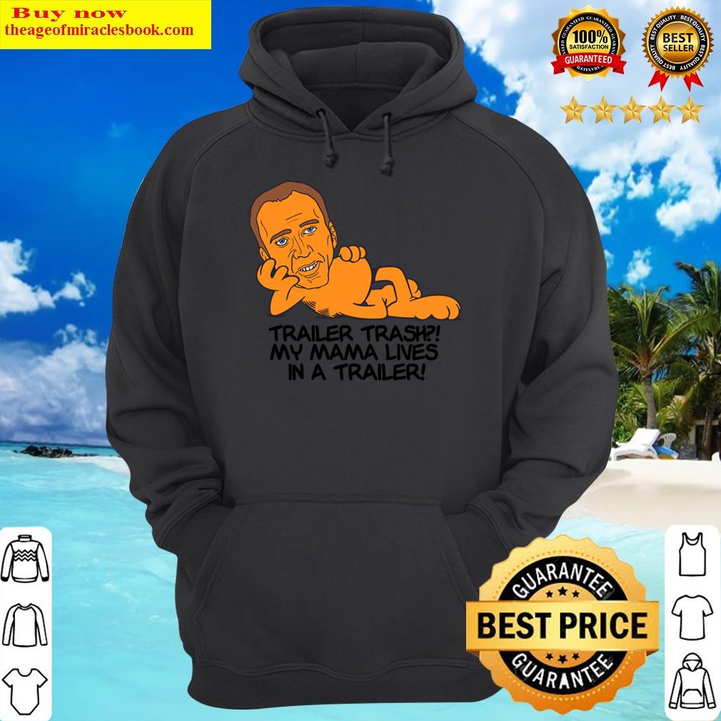 garfield cage trailer trash hoodie