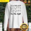 its a dark world be the light sweater