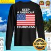 keep america trumpless sweater